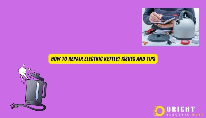 How To Repair Electric Kettle