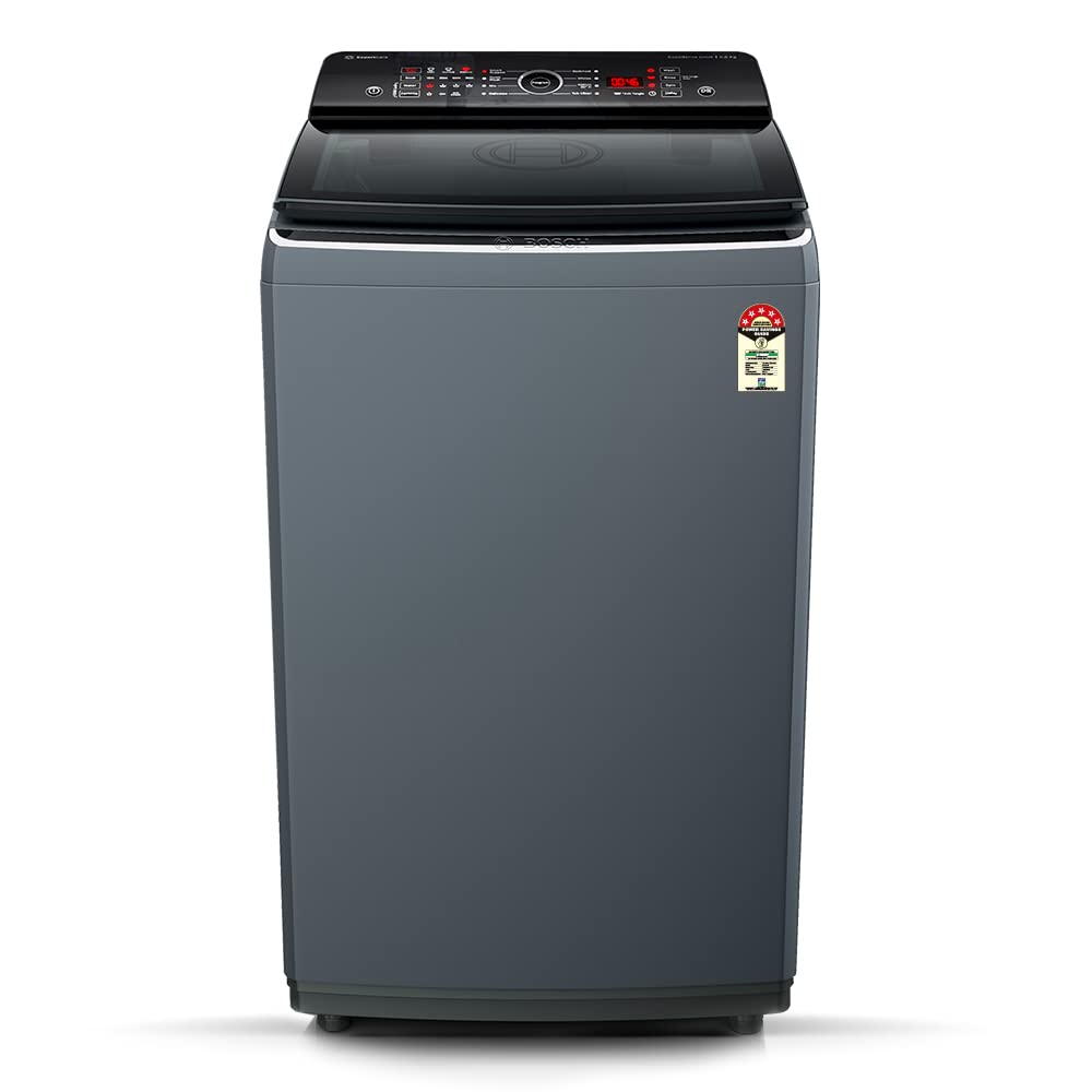 Bosch 6.5 Kg 5 Star Fully Automatic Top Load Washing Machine WOE651D0IN (Dark Grey)