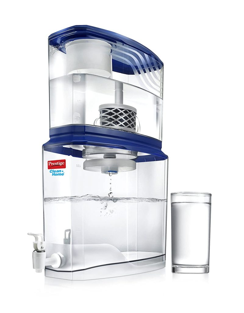 Prestige Non-Electric Acrylic Water Purifier