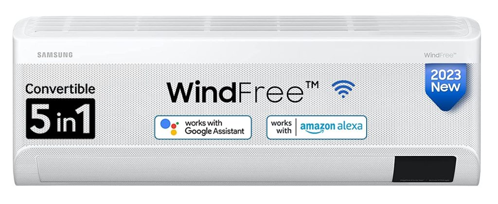 Samsung 1 Ton 3 Star Wi-fi Enabled, Wind-Free Technology AC (AR12CYLANWK White)