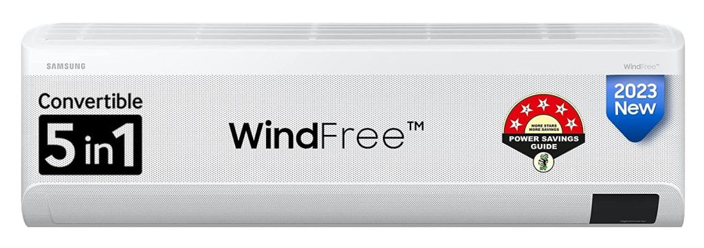 Samsung 1.5 Ton 5 Star Wind-Free (AR18CYNAMWK White)
